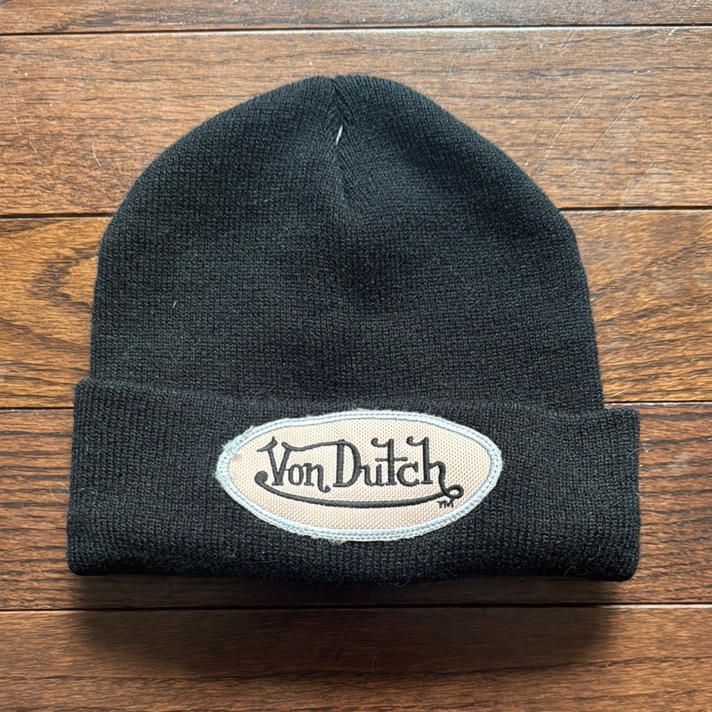 Von Dutch Black beanie